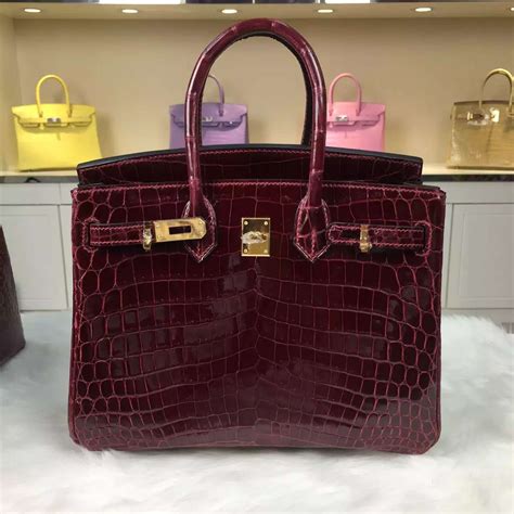 birkin bag red crocodile|hermes birkin 25 crocodile.